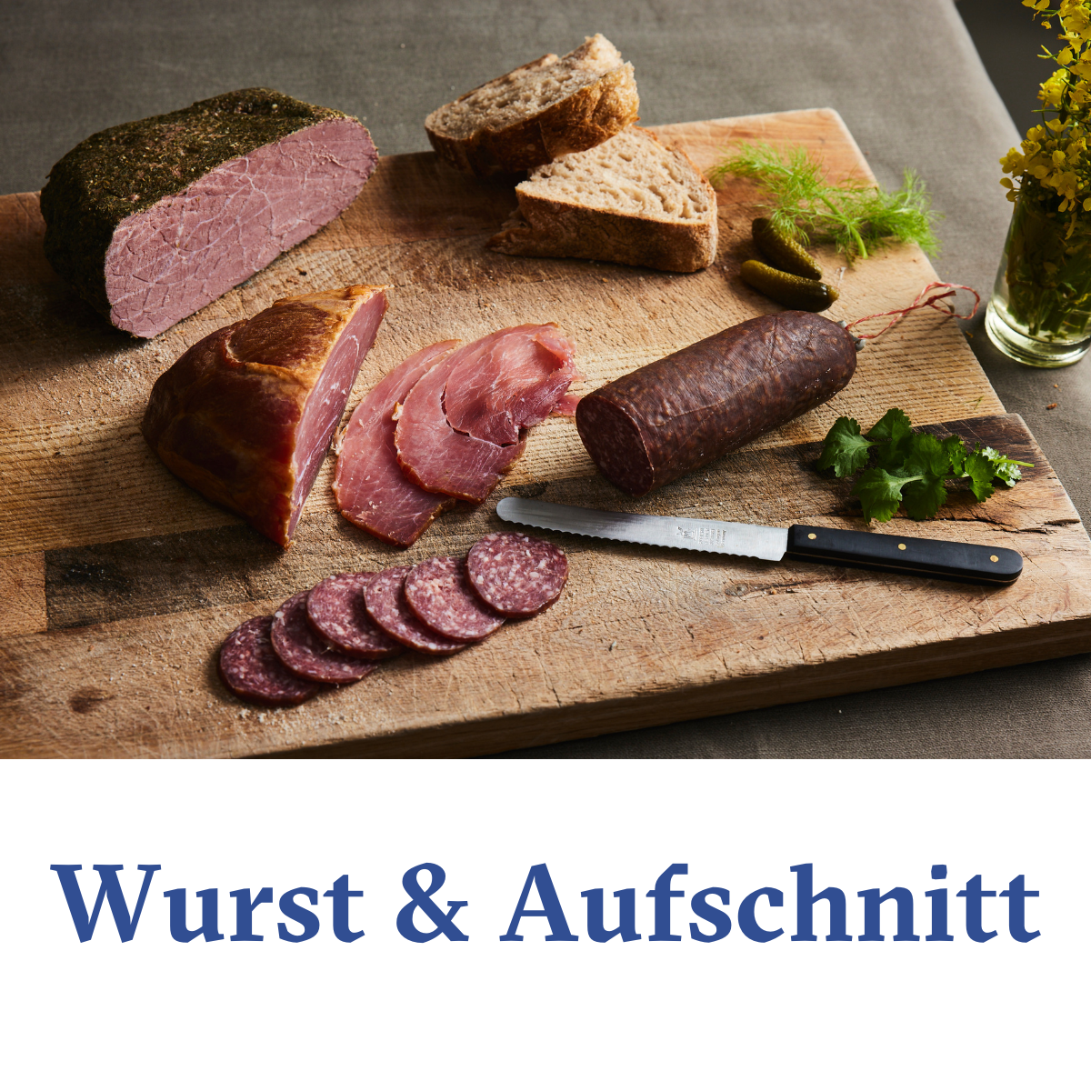 Bio Wurst, Schinken und Speck online kaufen