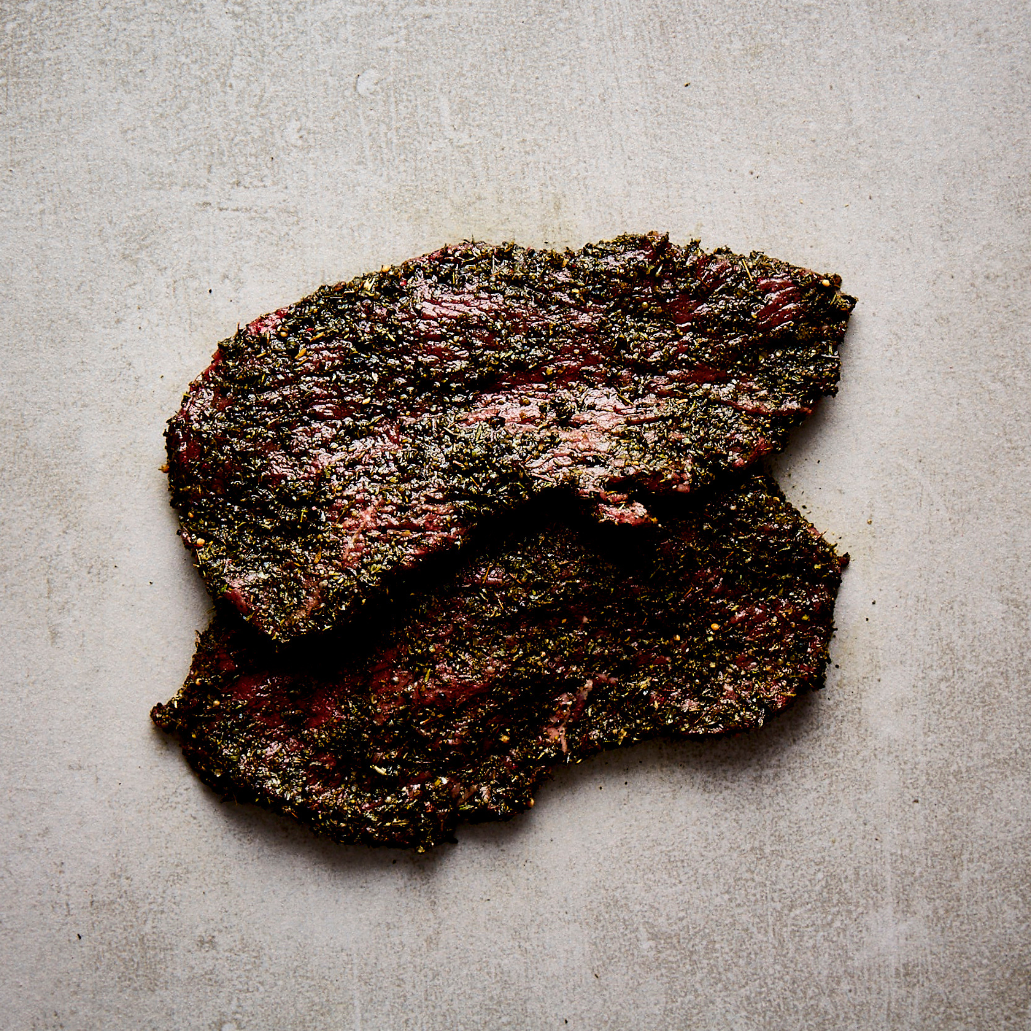 Bio Hüftsteak vom Black Angus - Bärlauchmarinade