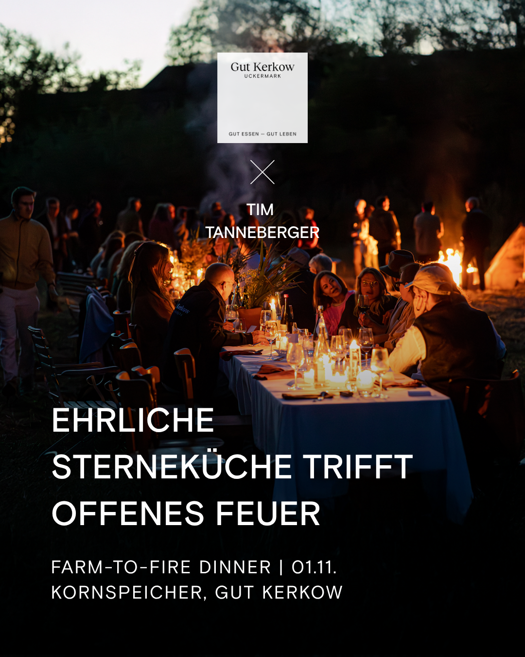 FARM-TO-FIRE DINNER x TIM TANNEBERGER