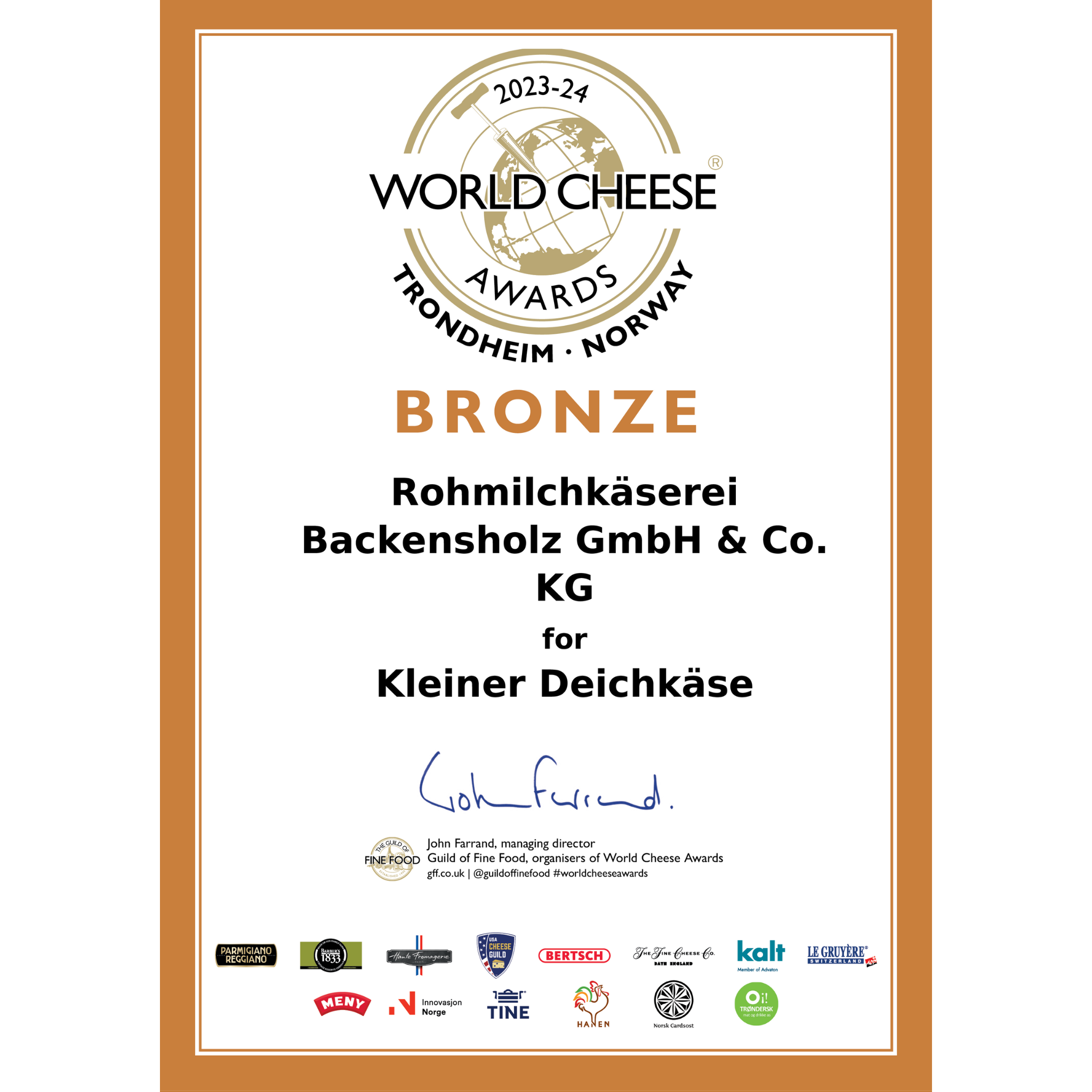 Bio Deichkäse